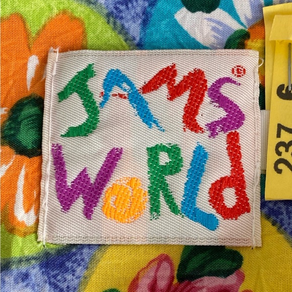 Jam’s World Hawaiian Aloha Shirt, Flowers, XL - Picture 6 of 7